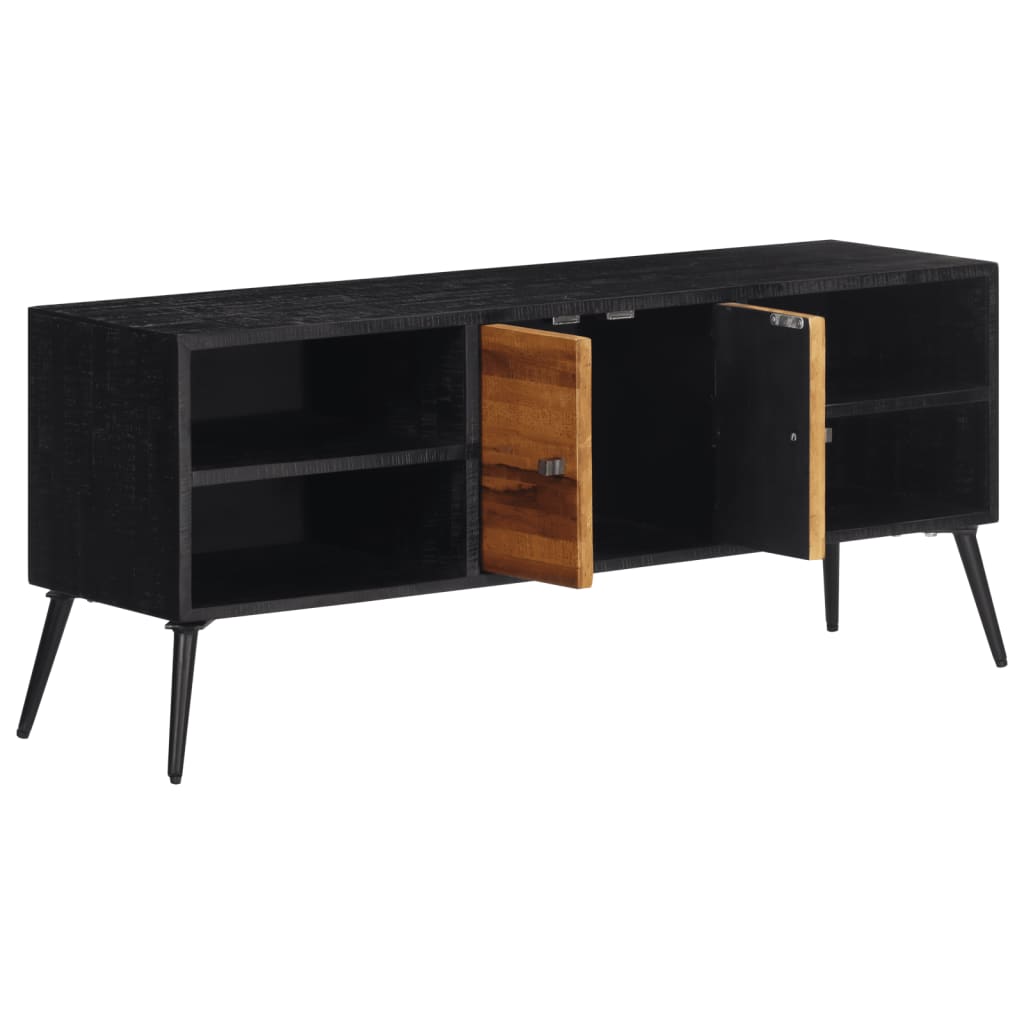 TV-taso 112x31x45 cm kierrätetty täystiikki