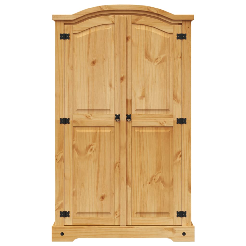 Vaatekaappi Meksikon Mänty Corona Range 2 Ovea 1 Ruskea