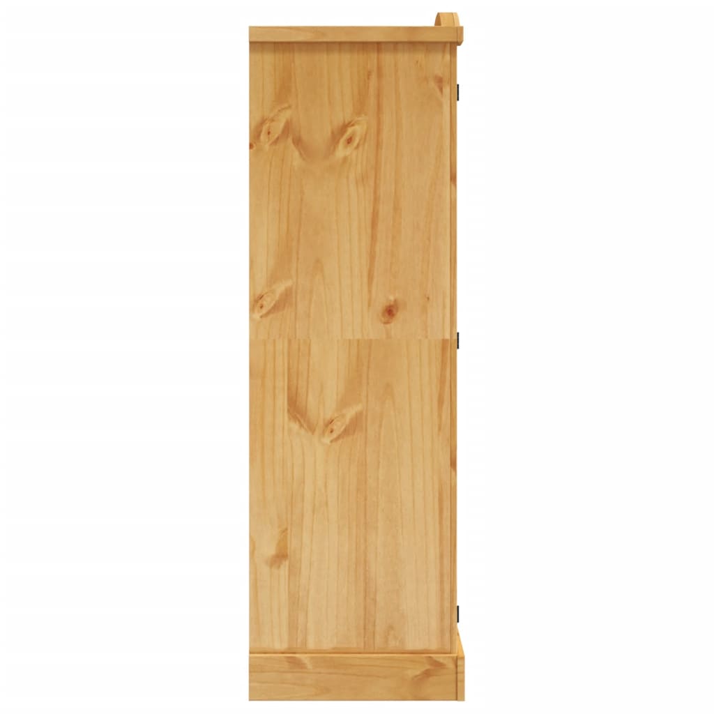 Vaatekaappi Meksikon Mänty Corona Range 2 Ovea 1 Ruskea