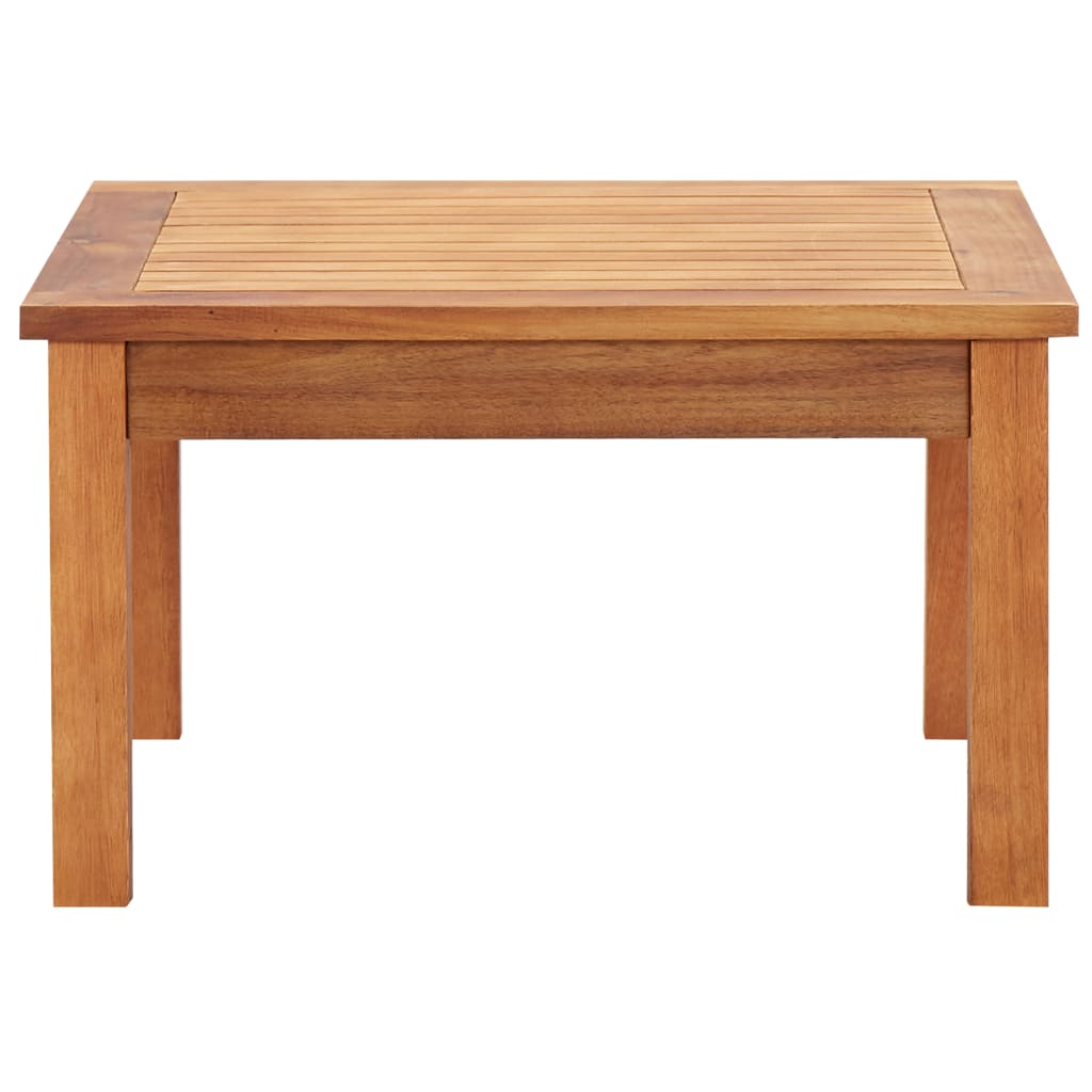 Puutarhan sohvapöytä 60x60x36 cm täysi akaasiapuu