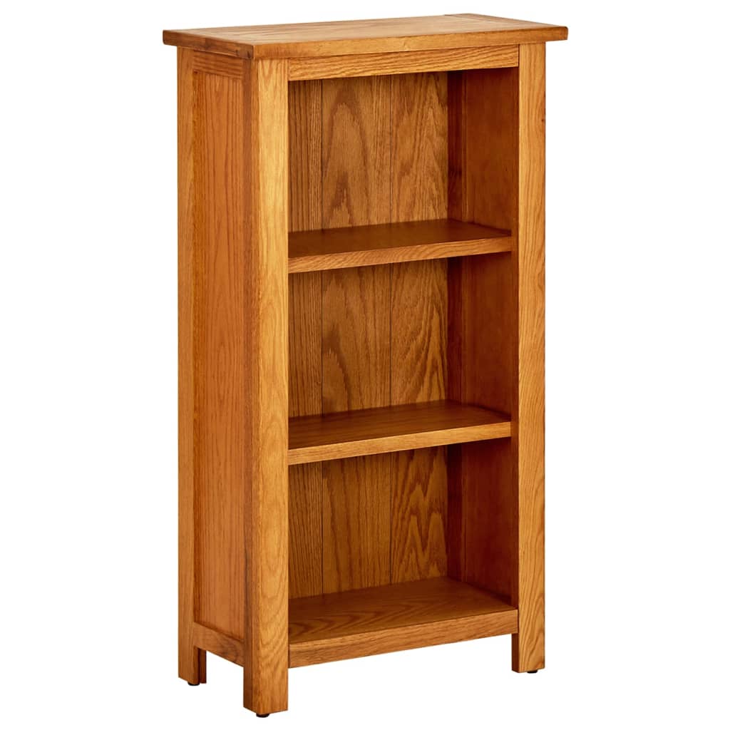 Kirjahylly 45X22,5X82 Cm Täysi Tammi 45 x 22.5 x 82 cm 1