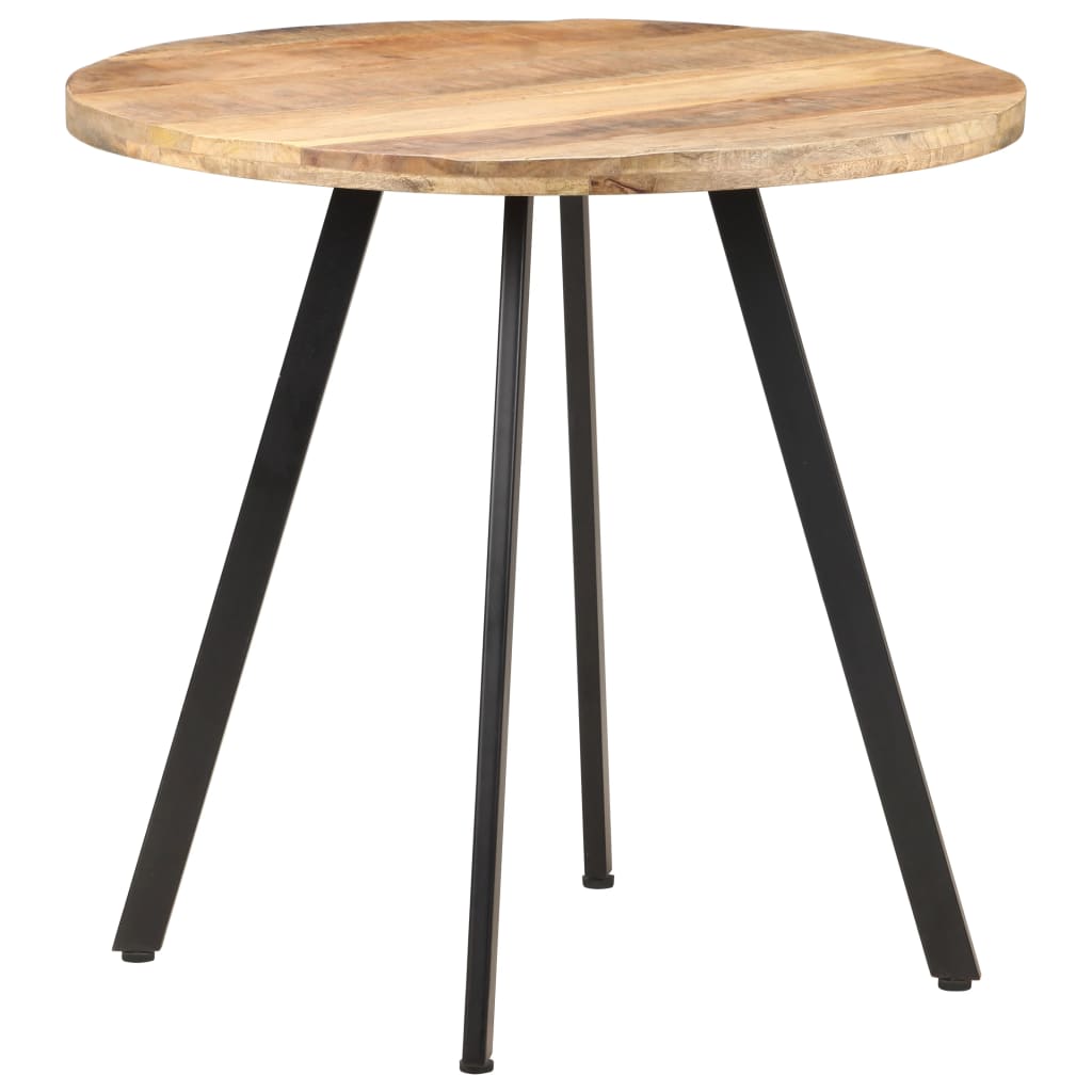 Ruokapöytä 80 cm karkea mangopuu