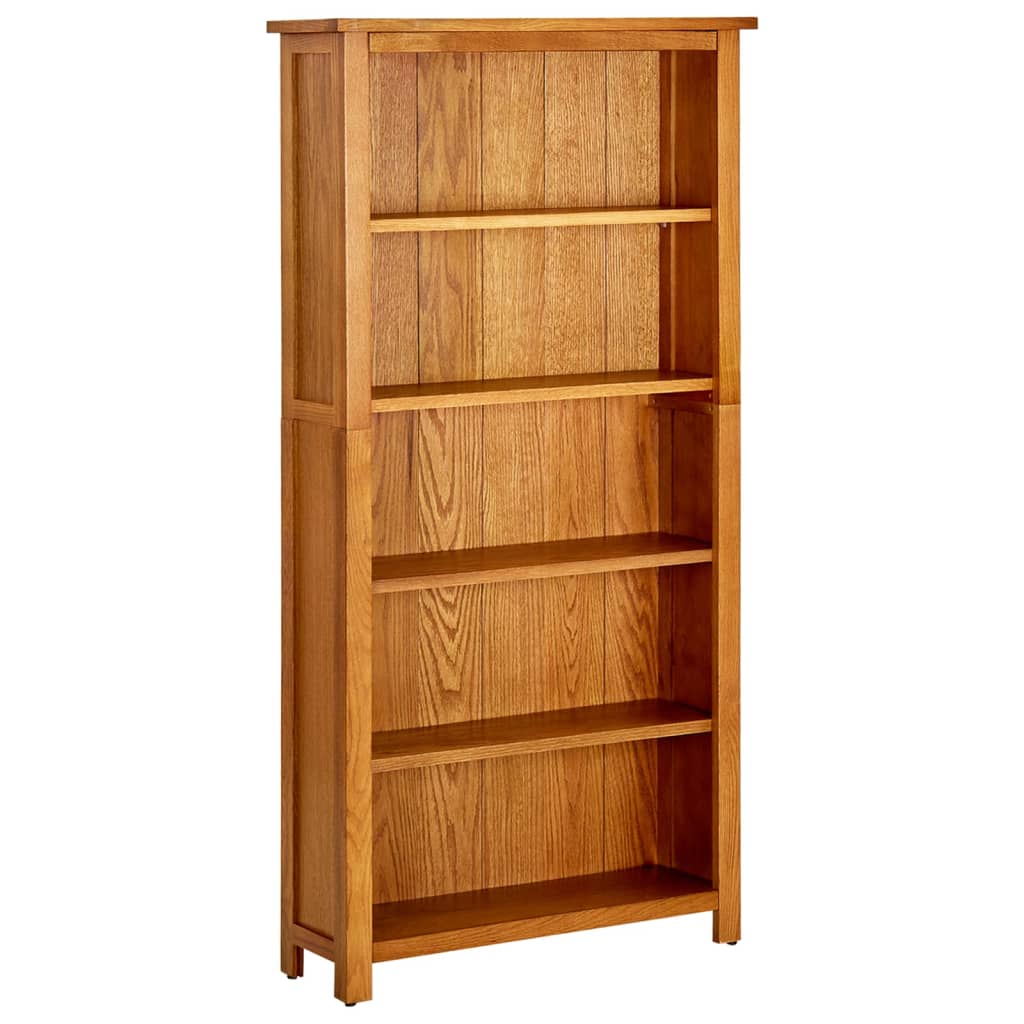 Kirjahylly 5 Tasoa 70X22X140 Cm Täystammi 70 x 22 x 140 cm