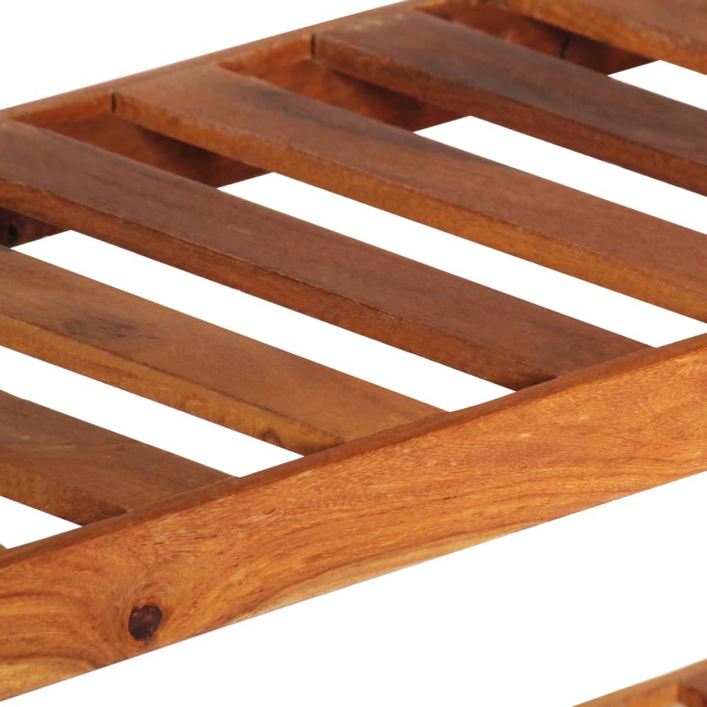Senkki 3 laatikolla 110x30x80 cm täysi akasiapuu