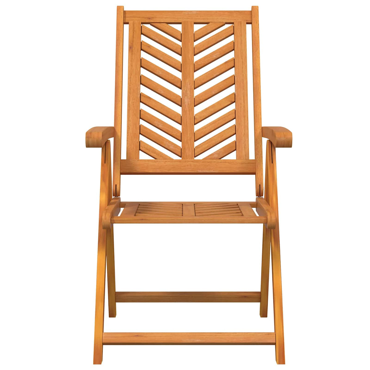 Puutarhan Tuoli 4 pcs Ruskea 57 x 72 x 109 cm Tiheä akasiapuu