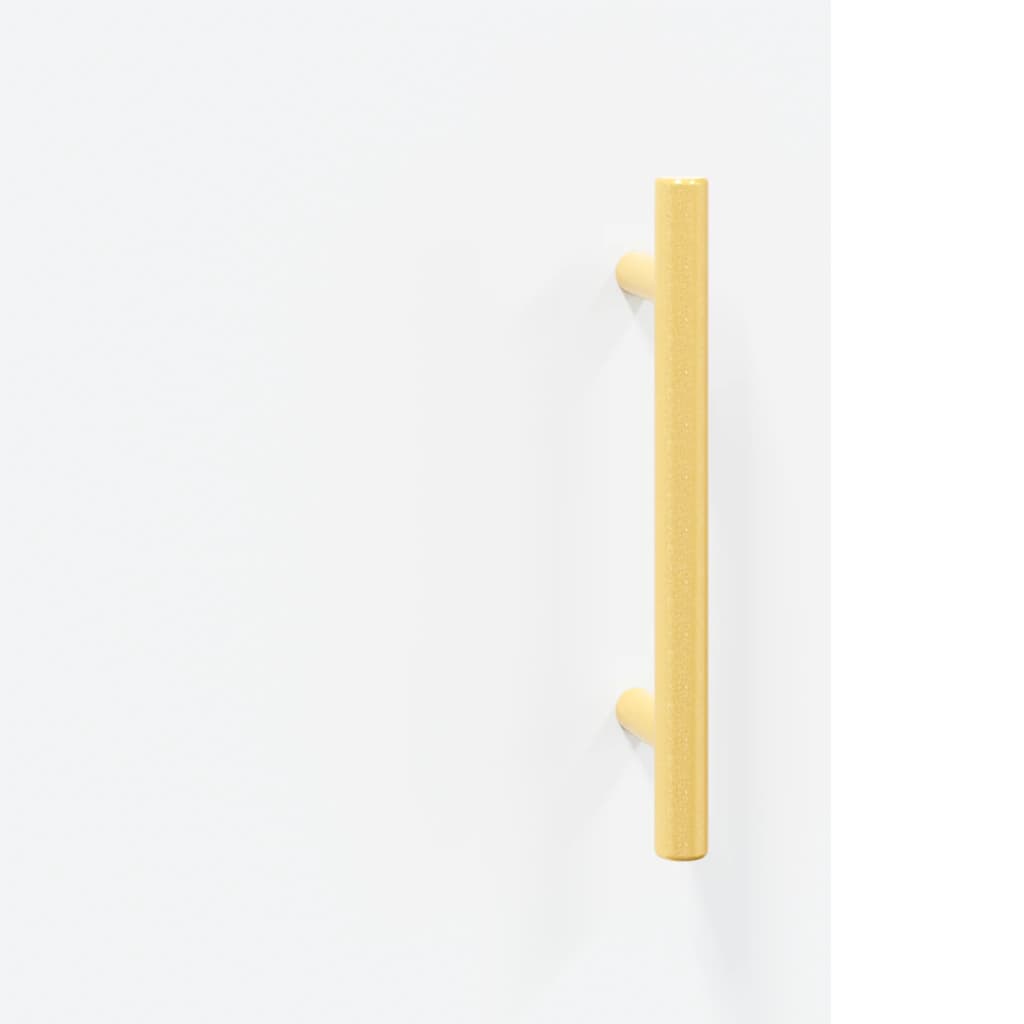 Työpöytä Valkoinen 140X50X75 Cm Tekninen Puu