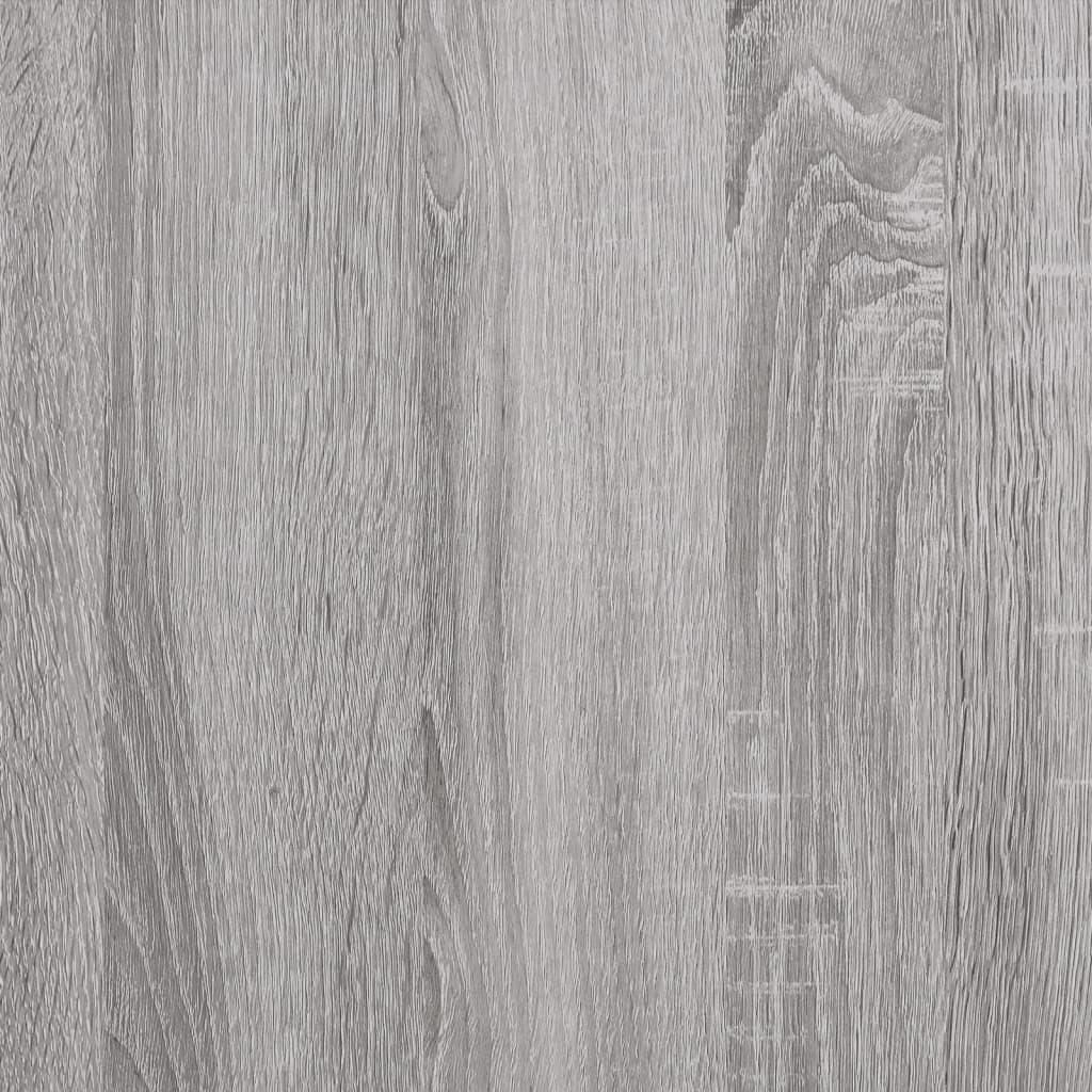 Kenkäteline harmaa Sonoma 90x30x85 cm tekninen puu