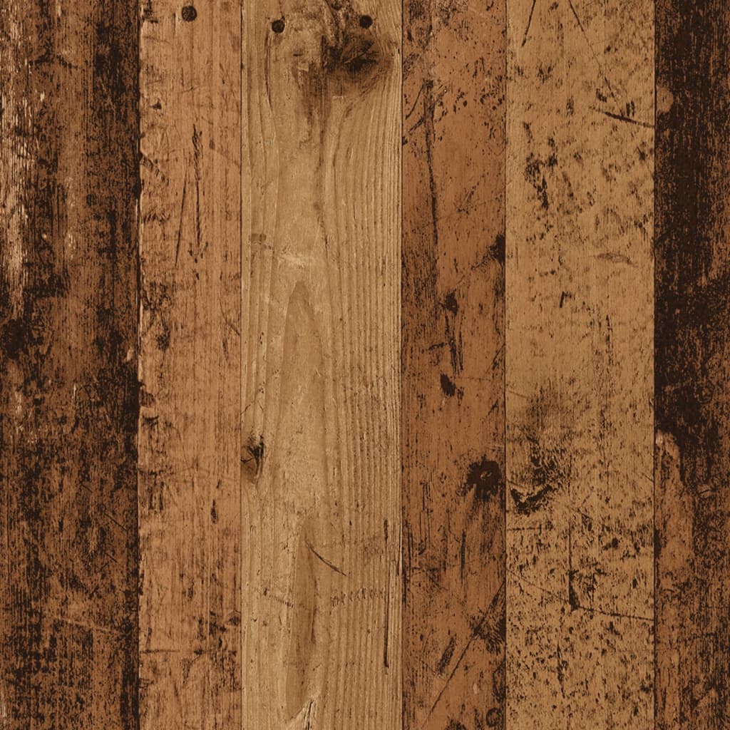 Seinähylly vanha puu 124,5x18x60,5 cm tekninen puu
