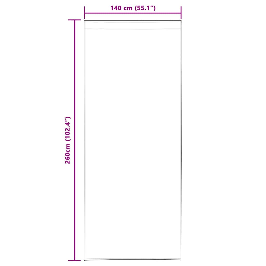 Pimennysverhot 2 pcs Viininpunainen 140 x 260 cm Sametti