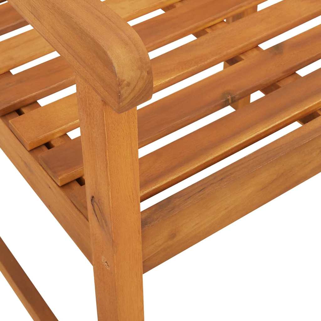 Puutarhan Tuoli 2 pcs 56 x 56 x 90 cm Tiheä akasiapuu