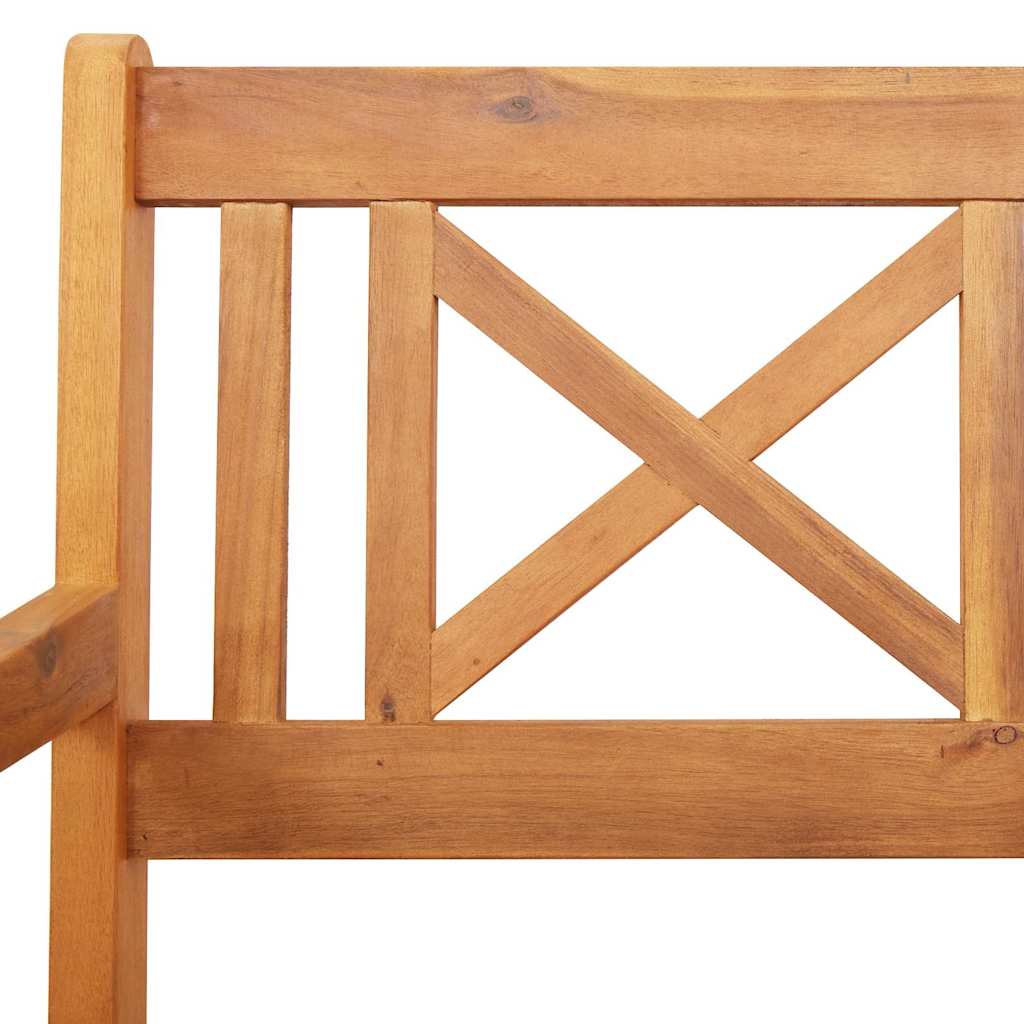Puutarhan Tuoli 2 pcs 56 x 56 x 90 cm Tiheä akasiapuu