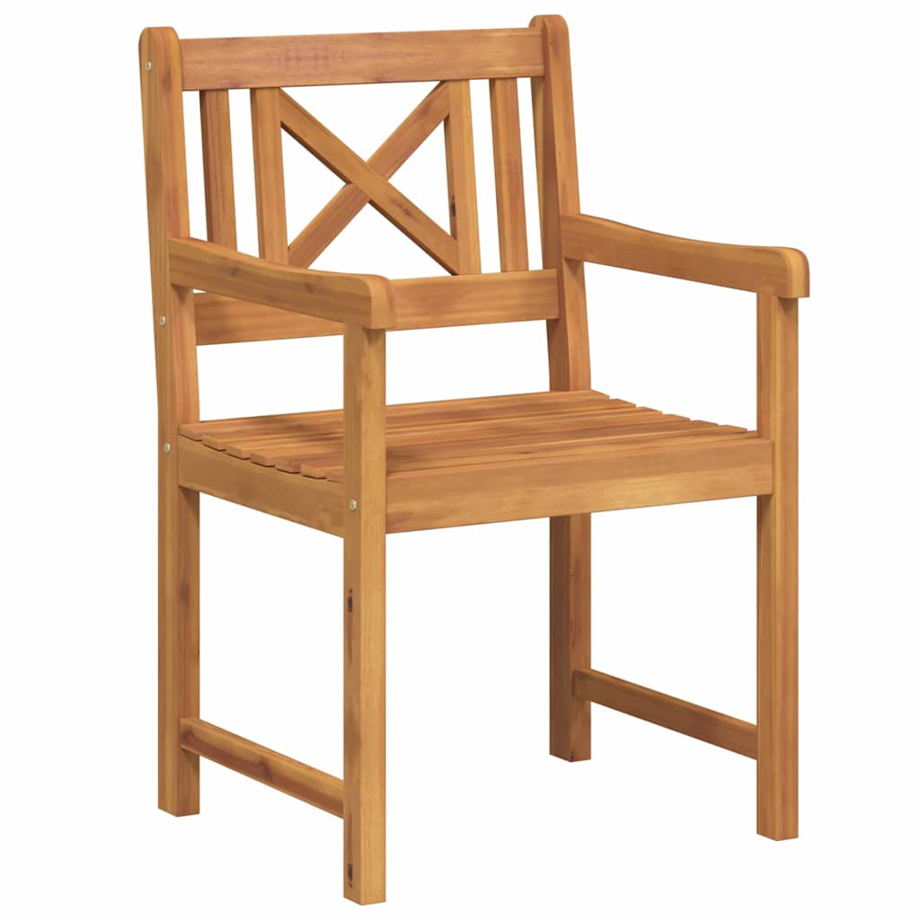 Puutarhan Tuoli 2 pcs 56 x 56 x 90 cm Tiheä akasiapuu