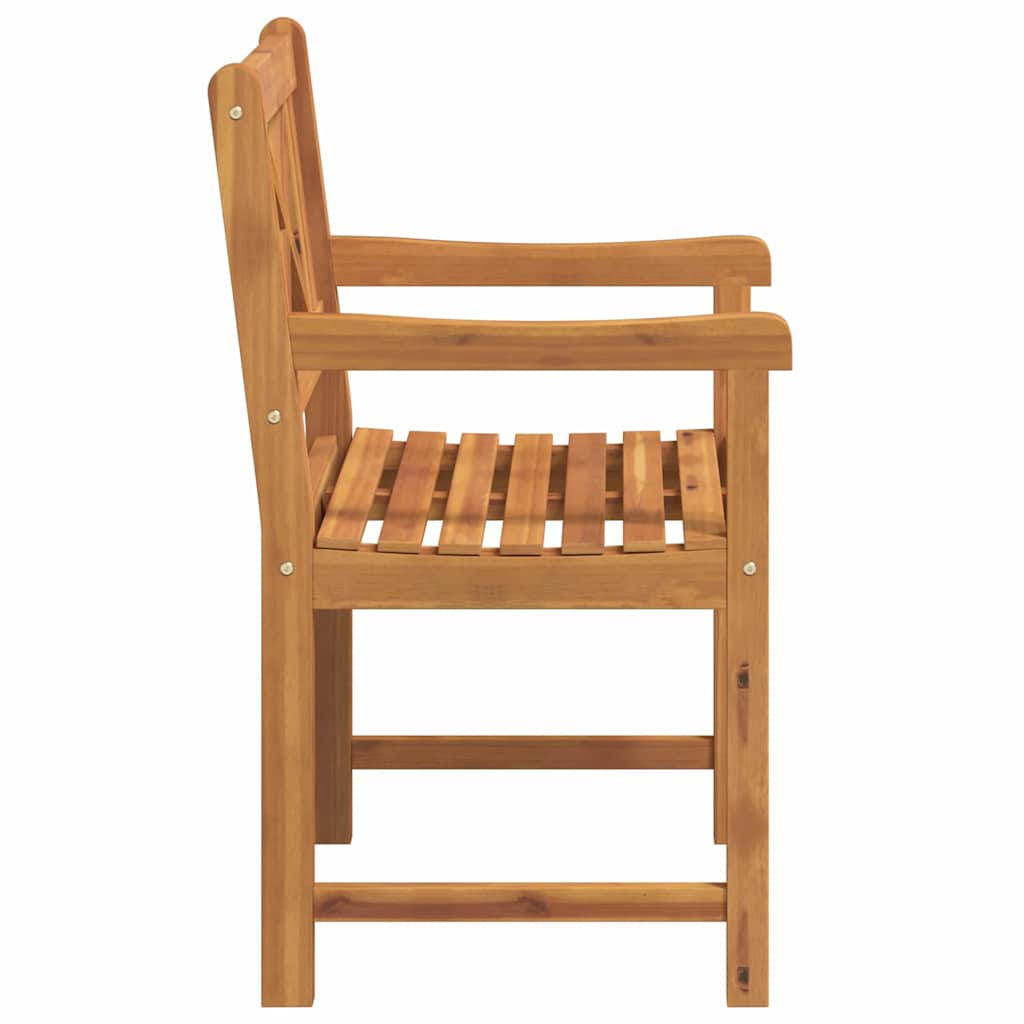 Puutarhan Tuoli 2 pcs 56 x 56 x 90 cm Tiheä akasiapuu