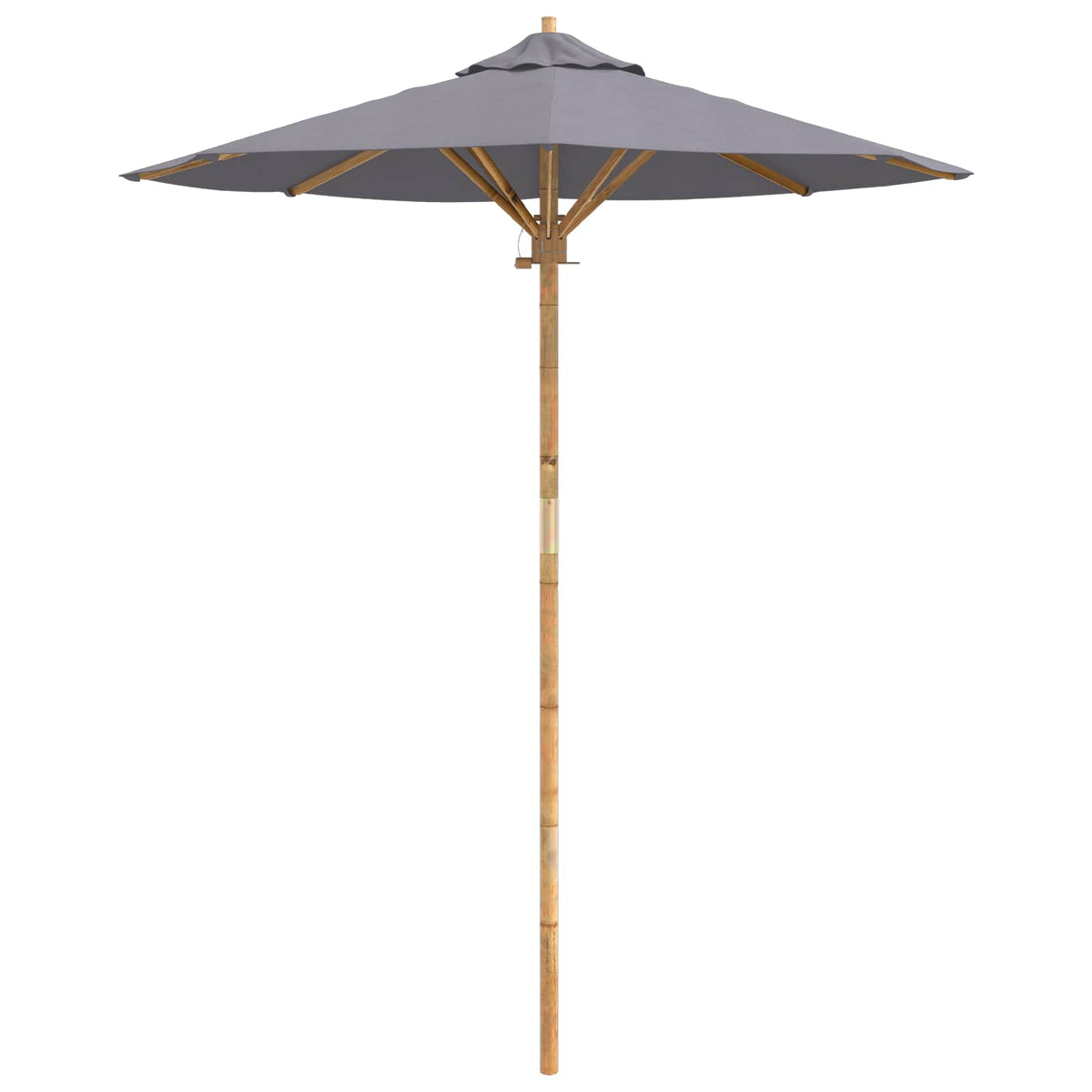Puutarhavarjo Tumma harmaa Ø 270 x 260 cm Bambu