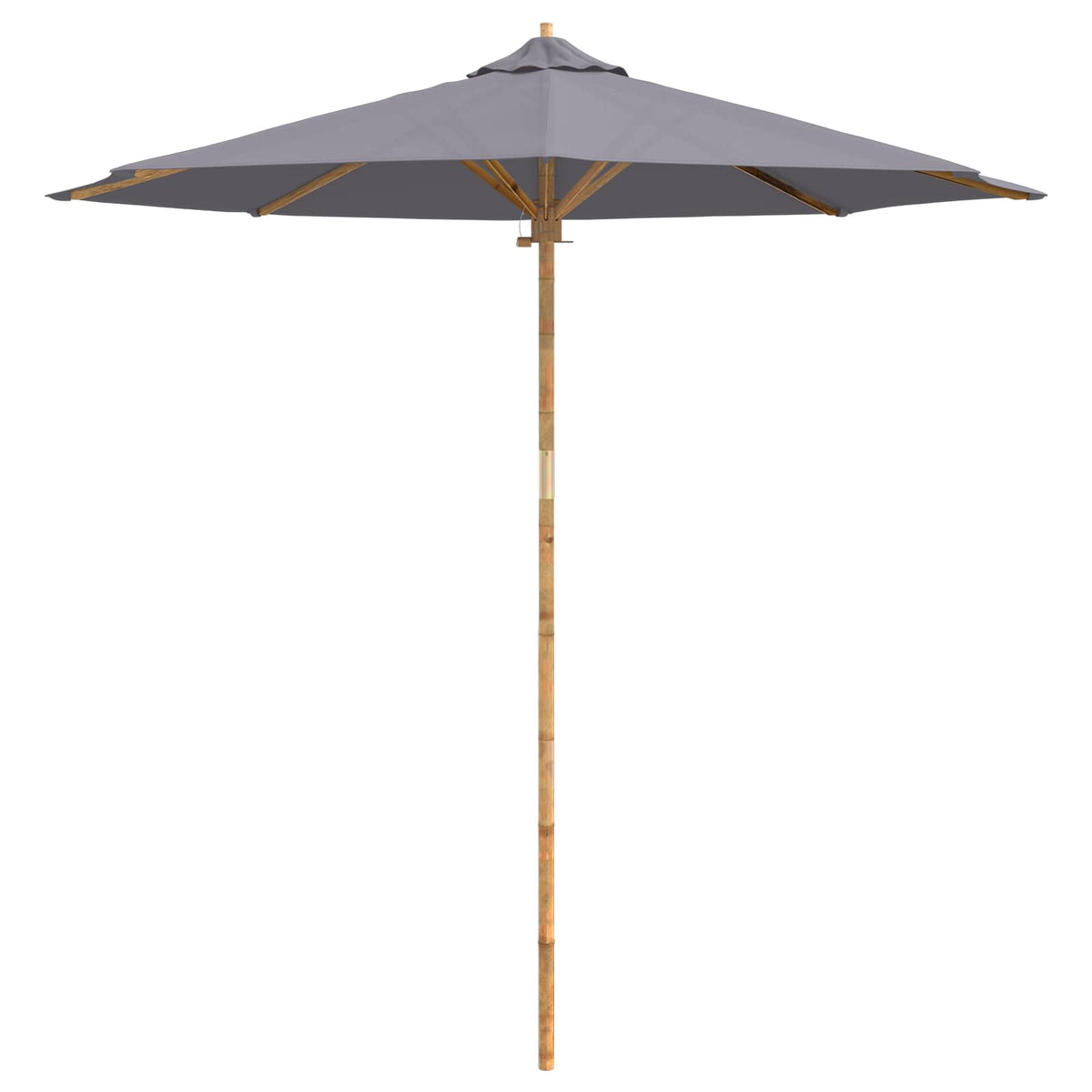 Puutarhavarjo Tumma harmaa Ø 270 x 260 cm Bambu