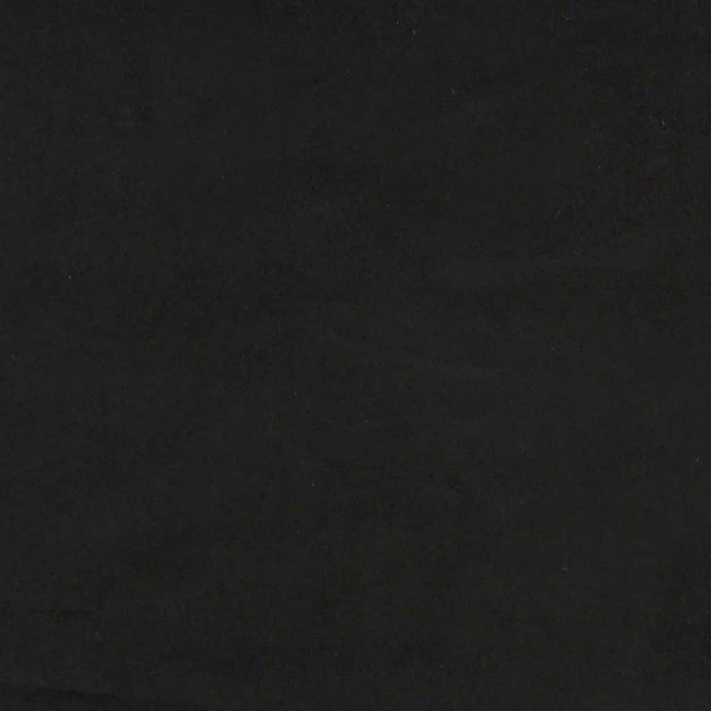Chesterfield-sohva tyynyllä Musta 174 x 74.5 x 70.5 cm Sametti